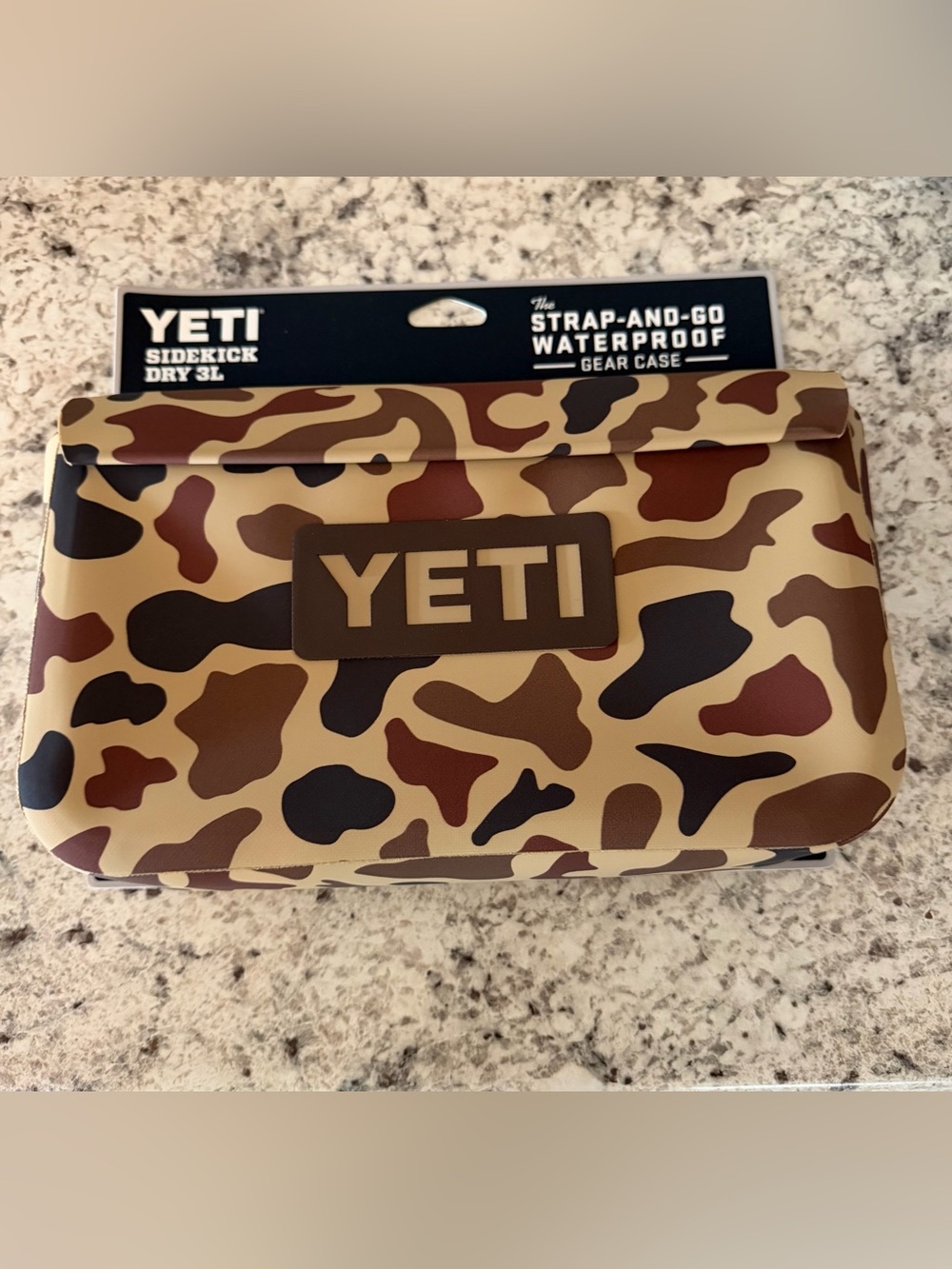 YETI Sidekick Dry 3L Waterproof Gear Case, Wetlands Camo (NWT)